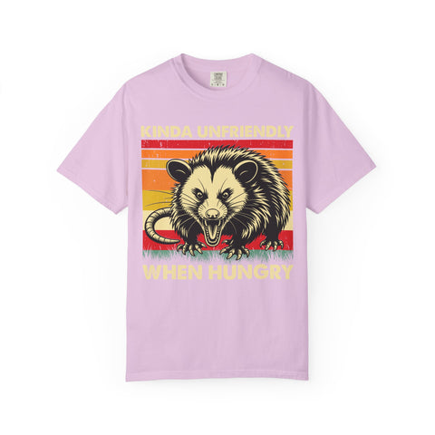 Kinda Unfriendly When Hungry Shirt - Cute Opossum Gym Tee
