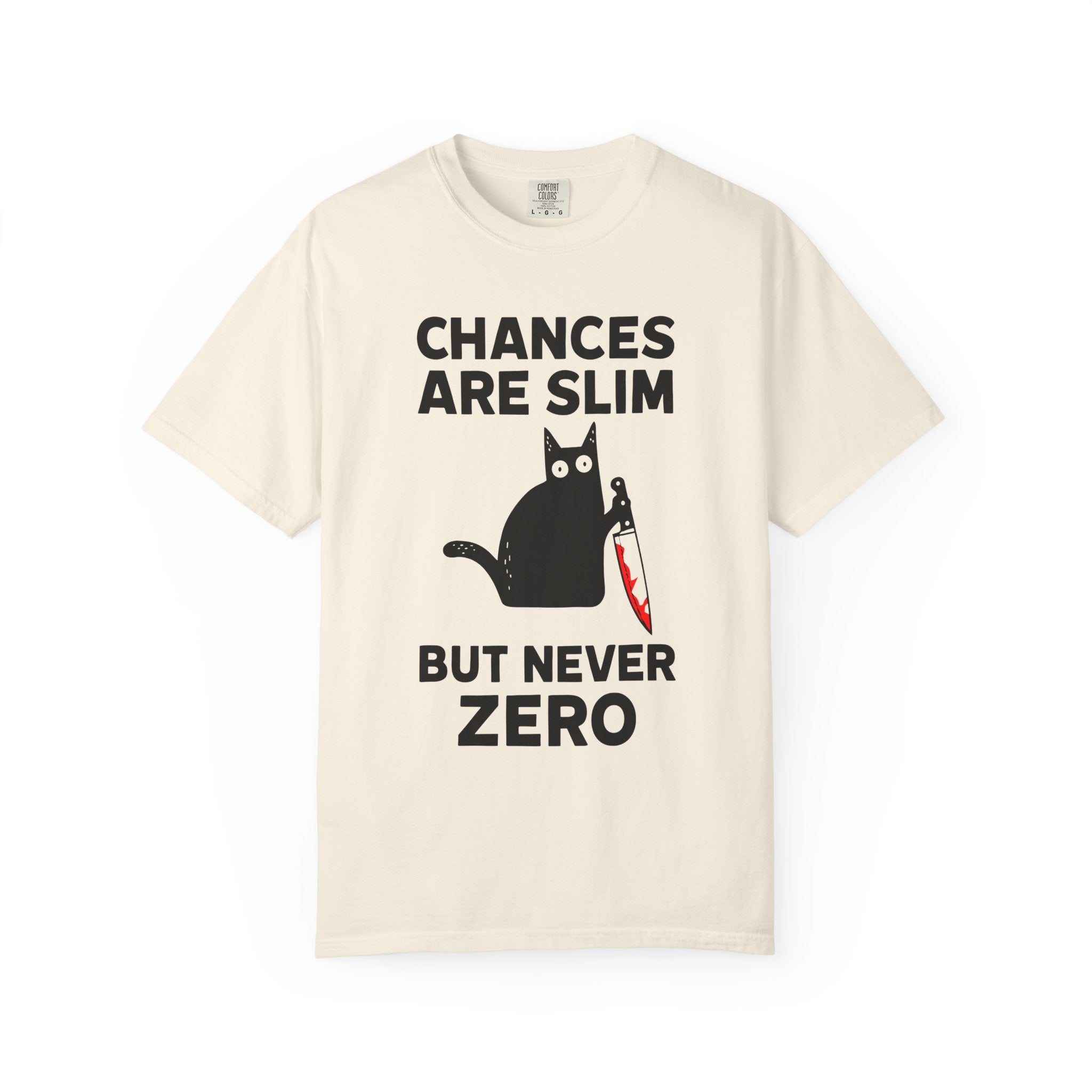 Murder Cat Gym Tee or Pump Cover, Chances Are Slim, But...-T-Shirt-Gym Classics