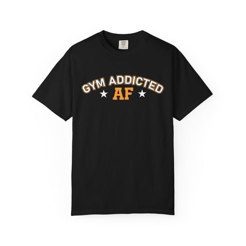 Gym Addicted Shirt - Motivational Fitness Workout Tee