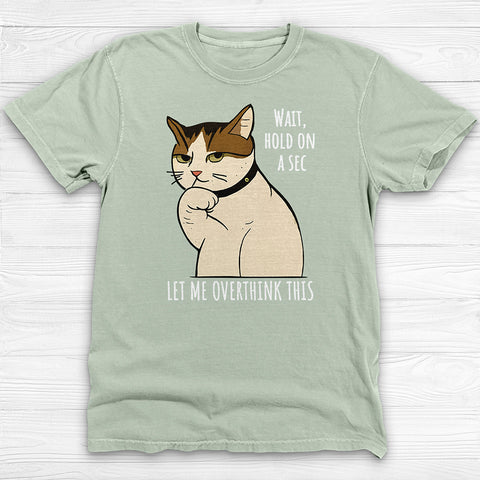 Overthinking Cat Gym T-Shirt And Pump Cover