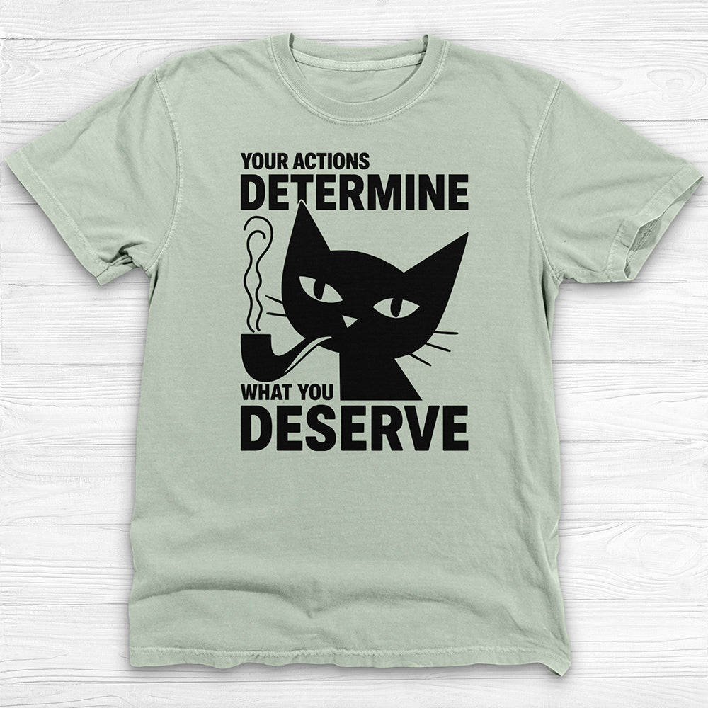 Empowered Cat T-Shirt, Bold Graphic Tee, Motivational Unisex Shirt, Unique Gift for Cat Lovers, Statement Fashion for Everyday Wear