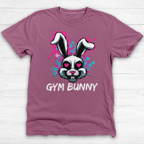 Gym Bunny Tee, Cute But Fierce Gym Tee Or Pump Cover