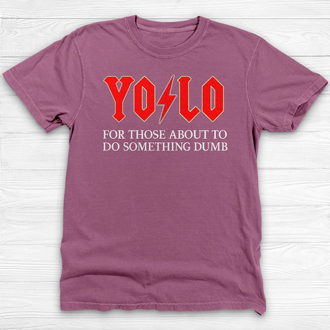 YOLO Gym Shirt or Pump Cover, Lift Heavy, Regret Nothing