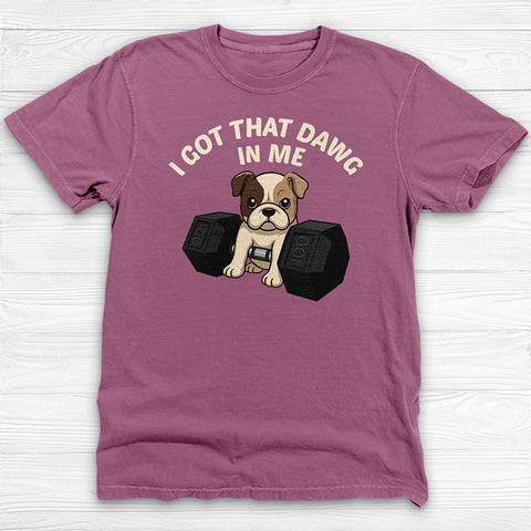 Funny Big Dawg In Me Gym Shirt Or Pump Cover