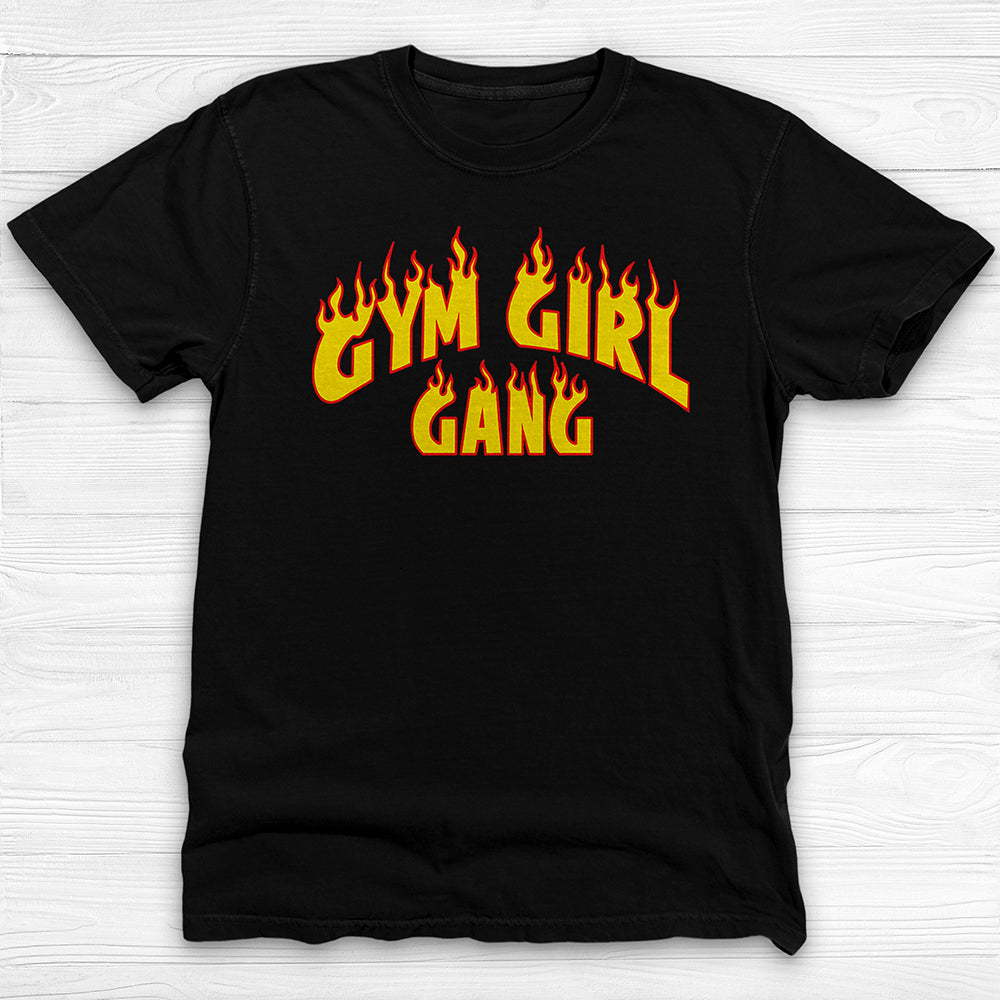 Gym Girl Gang Workout Tee, Cute Fit for Strong Gym Girls