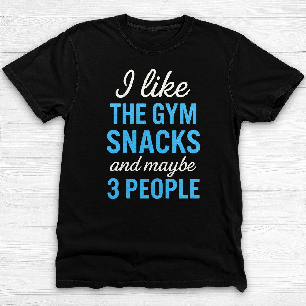 The Gym, Snacks and Three People Workout Tee or Pump Cover-T-Shirt-Gym Classics