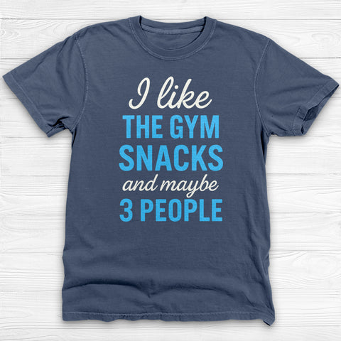 The Gym, Snacks and Three People Workout Tee or Pump Cover