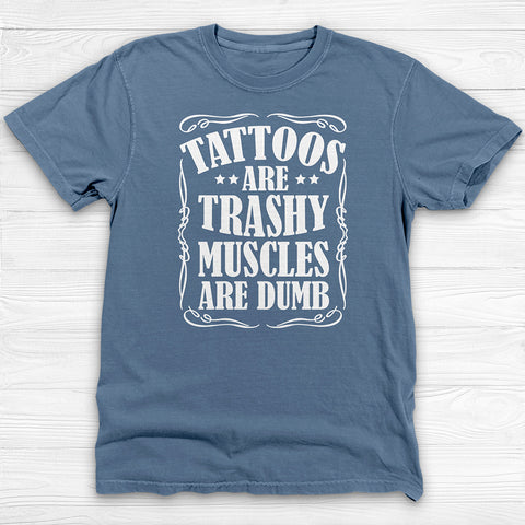 Tattoo and Gym Funny Workout Tee Or Pump Cover