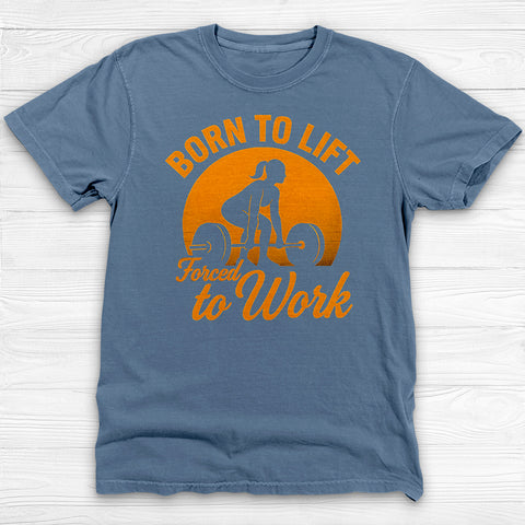 Born to Lift Gym Shirt β Women's Workout Tee