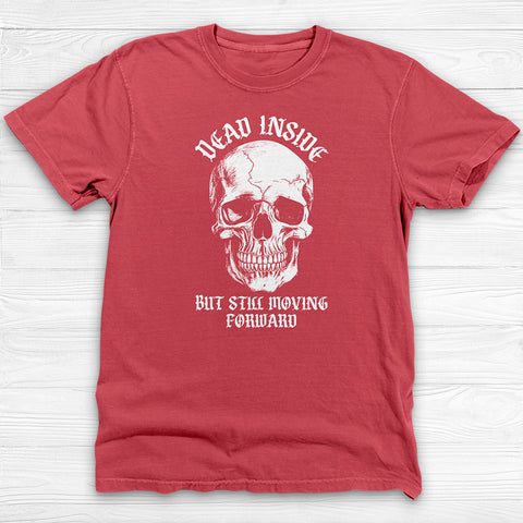 Dead Inside Still Moving Skull Gym Shirt, Stress & Strength Tee