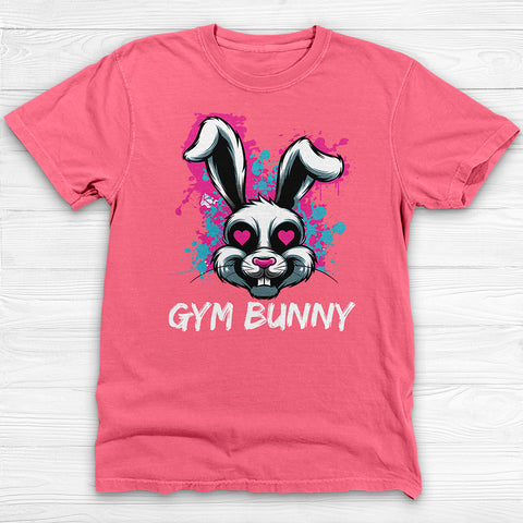 Gym Bunny Tee, Cute But Fierce Gym Tee Or Pump Cover