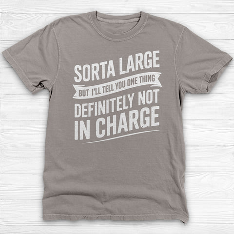 Sorta Large But Definitely Not In Charge, Fun Gym Tee