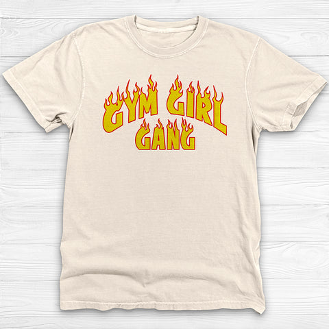 Gym Girl Gang Workout Tee, Cute Fit for Strong Gym Girls