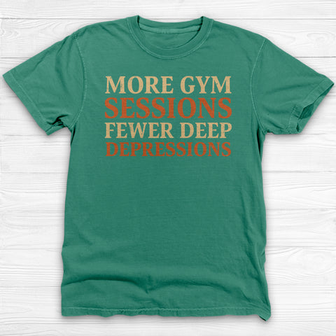 Motivational Gym T-Shirt, Mental Health Awareness, Positive Vibes
