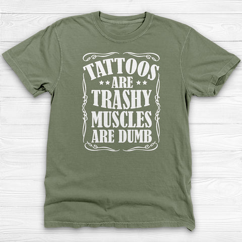 Tattoo and Gym Funny Workout Tee Or Pump Cover