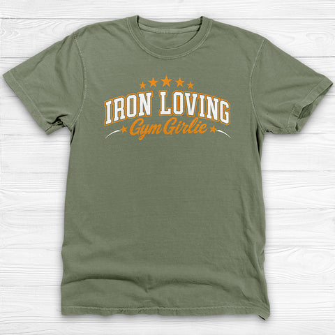 Strong Girl Tee, Fun Gym Shirt for Women Who Lift