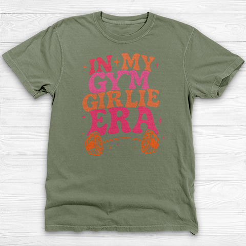 Gym Girlie Workout T-Shirt, Cute Fitness Tee or Pump Cover