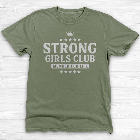 Strong Girls Club Gym Shirt Or Pump Cover