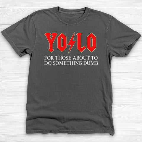 YOLO Gym Shirt or Pump Cover, Lift Heavy, Regret Nothing
