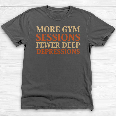 Motivational Gym T-Shirt, Mental Health Awareness, Positive Vibes