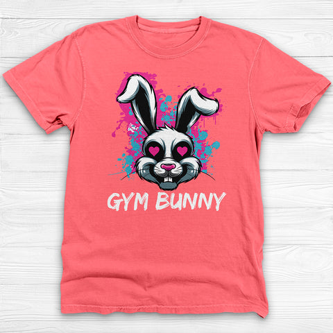 Gym Bunny Tee, Cute But Fierce Gym Tee Or Pump Cover
