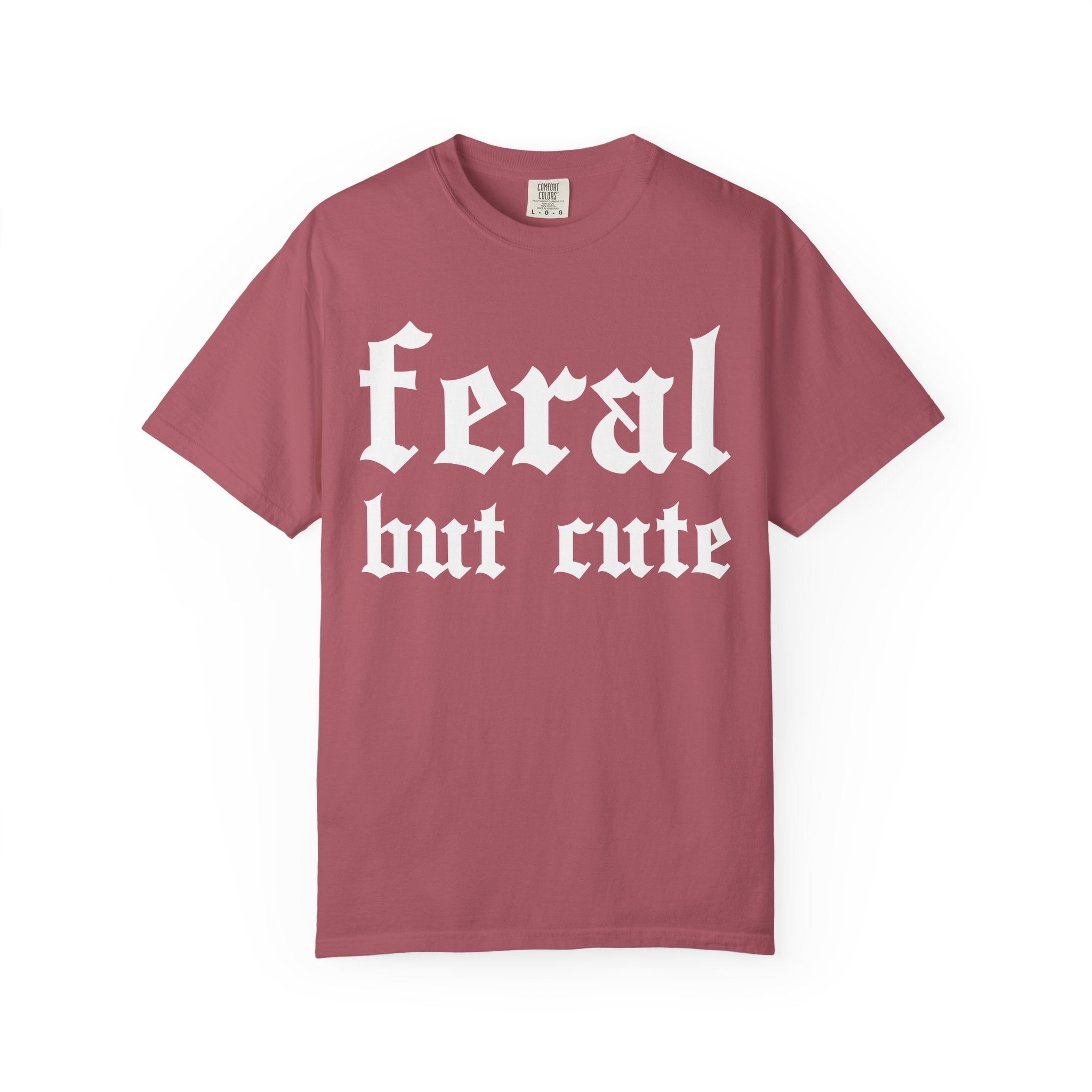 Feral Gym Girl Tee, Cute, Strong, Slightly Unhinged-T-Shirt-Gym Classics