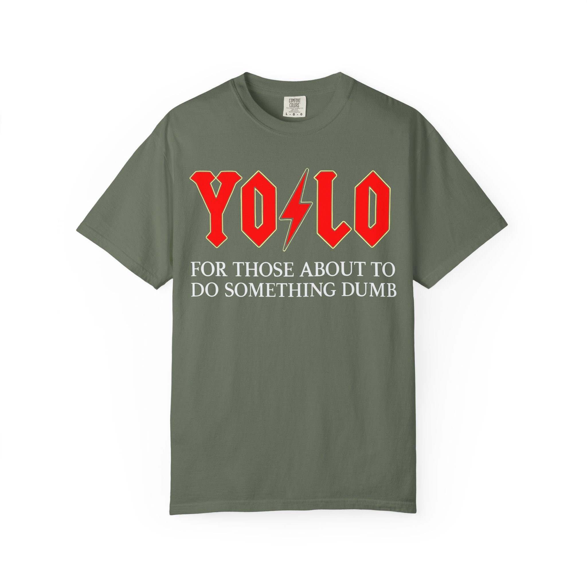 YOLO Gym Shirt or Pump Cover, Lift Heavy, Regret Nothing-T-Shirt-Gym Classics