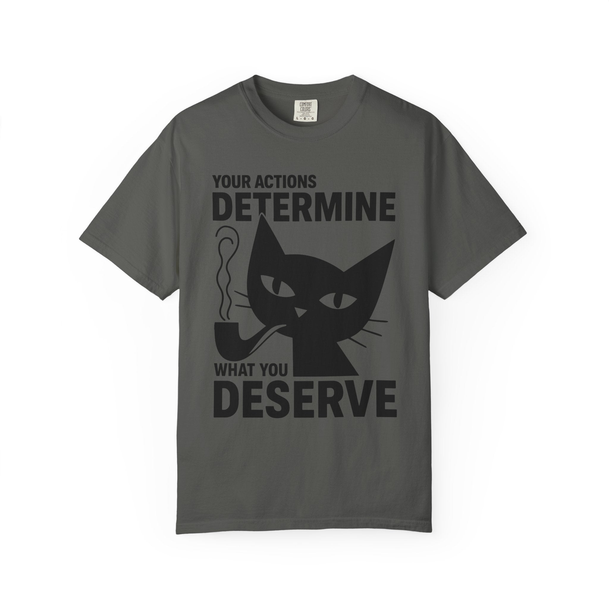Motivational Cat Shirt, Take Action in the Gym and Life-T-Shirt-Gym Classics