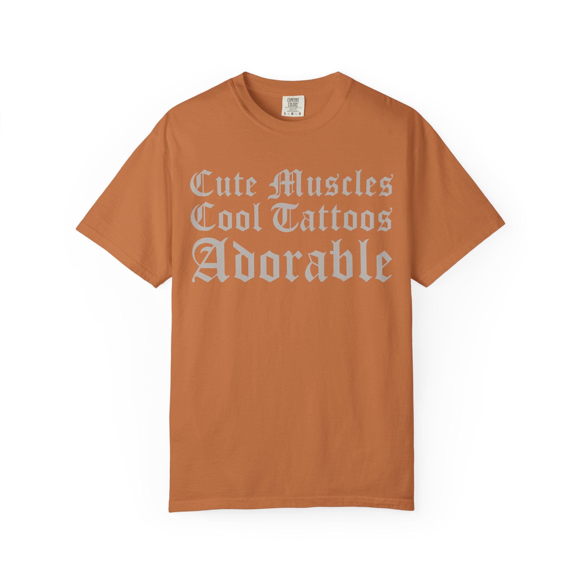 Confident Gym Girl Shirt, Muscles & Tattoos Cute Workout Tee