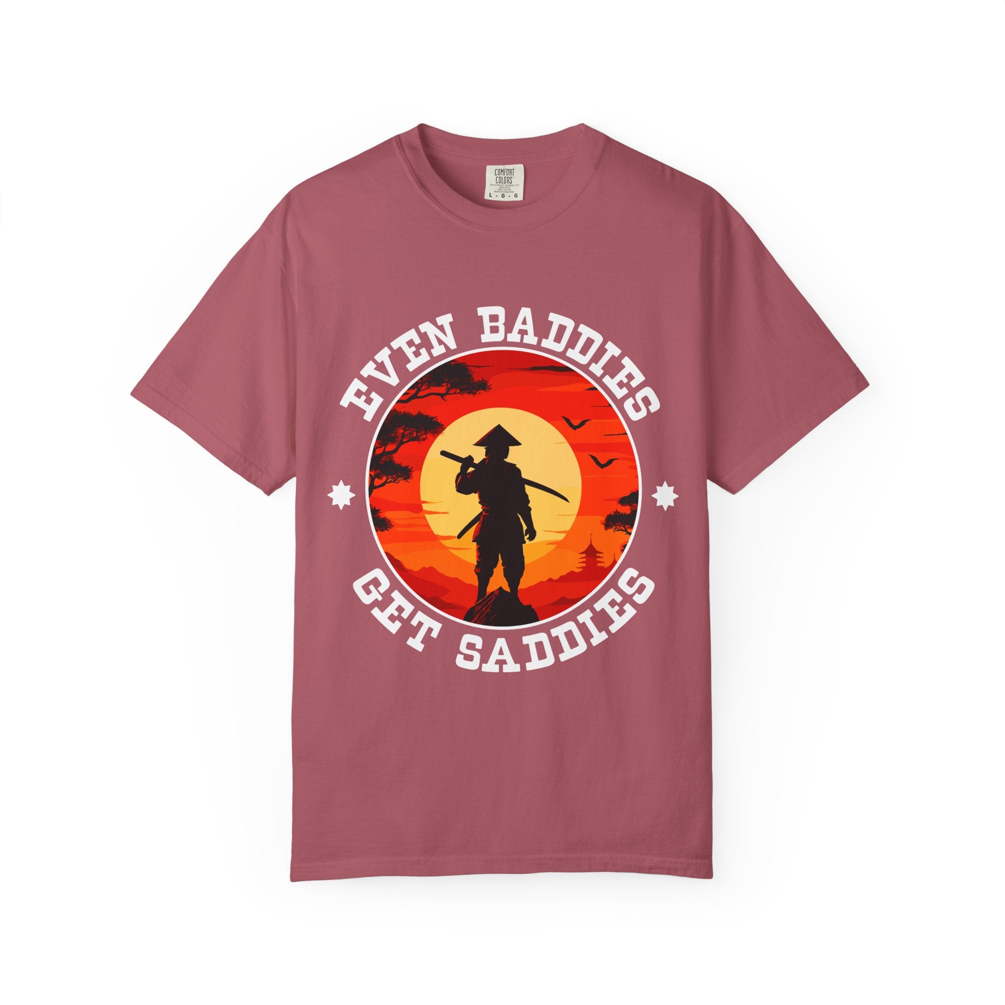Even Baddies Get Saddies, Mental Health Graphic Gym Tee-T-Shirt-Gym Classics