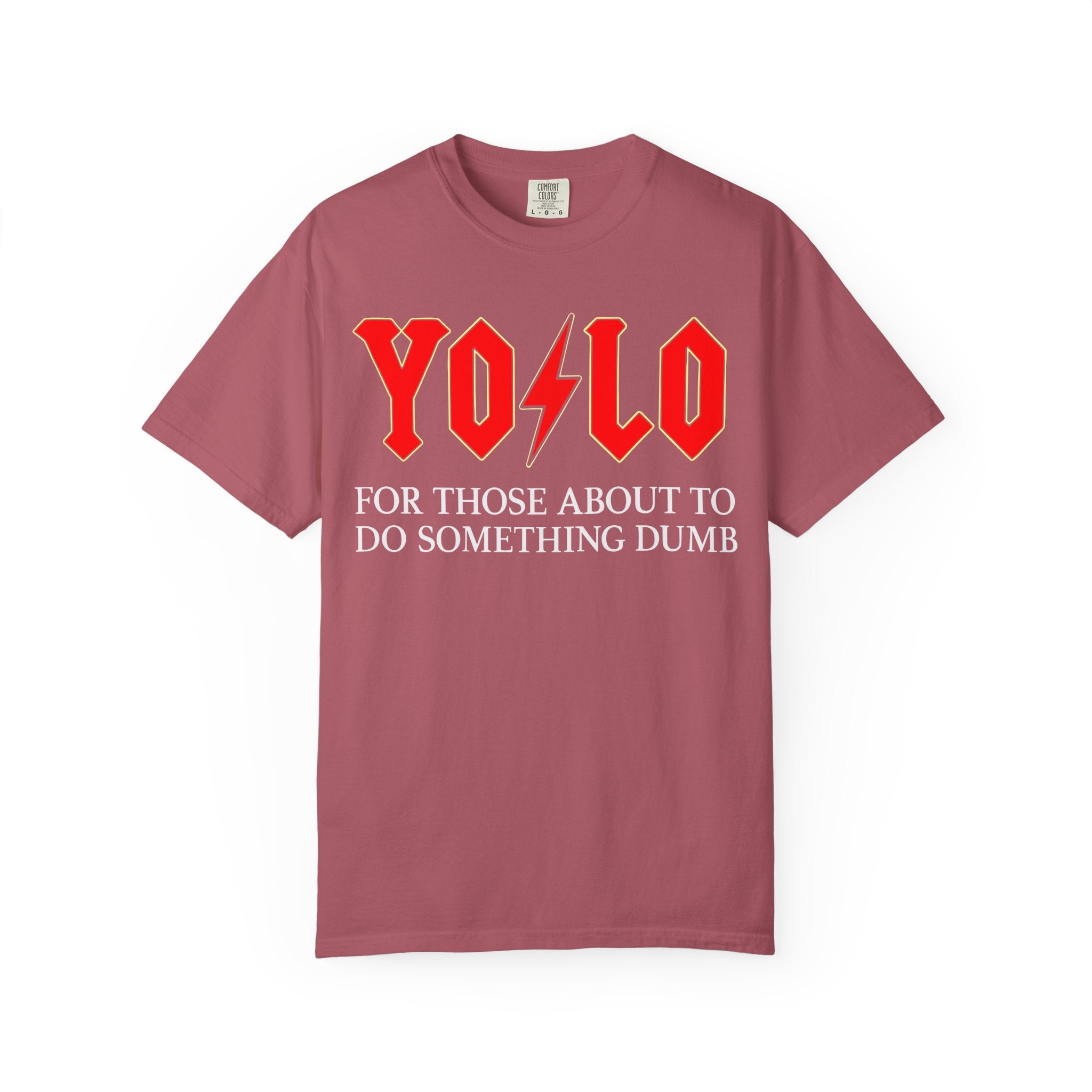 YOLO Gym Shirt or Pump Cover, Lift Heavy, Regret Nothing-T-Shirt-Gym Classics