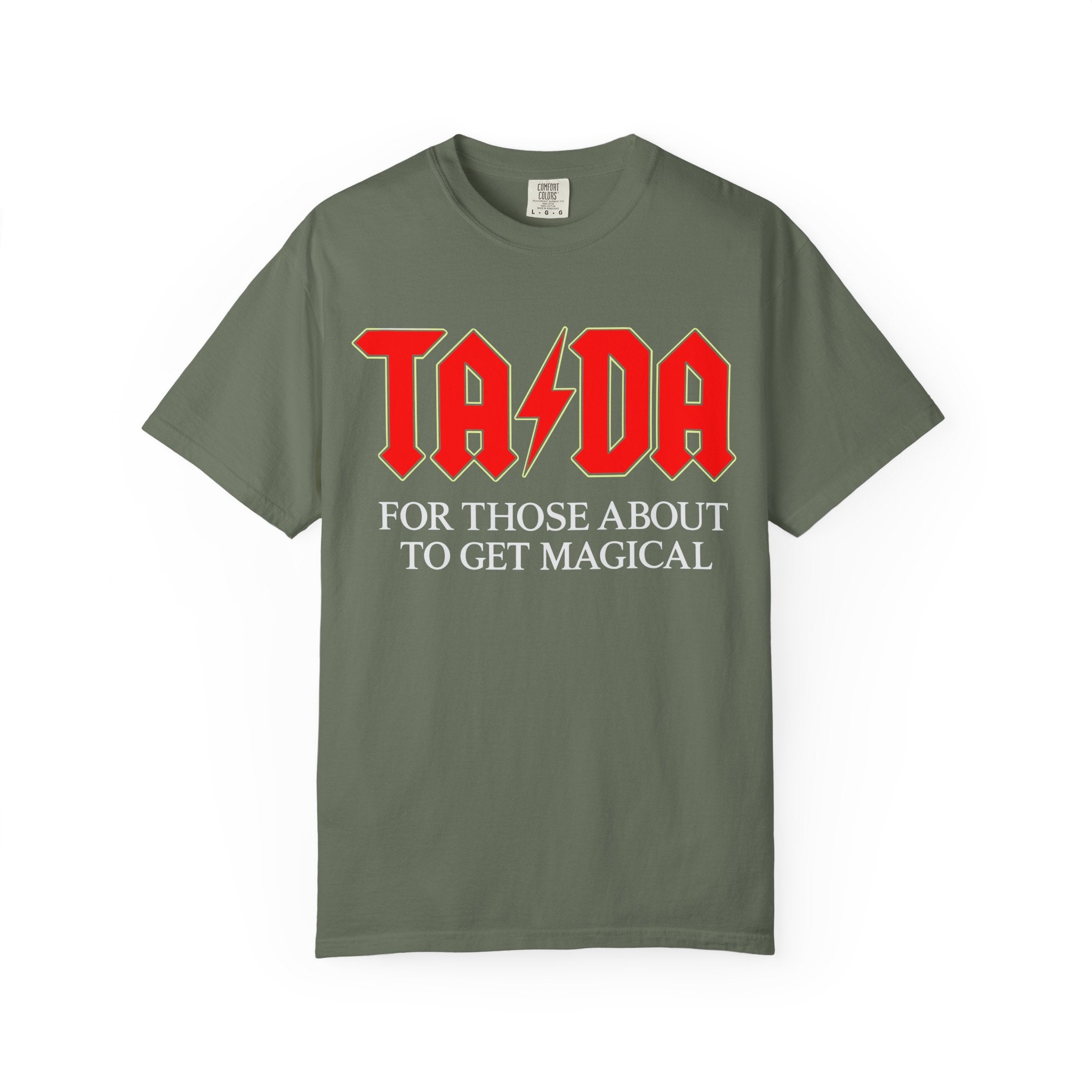 TA/DA Magical Garment-Dyed Gym Tee And Pump Cover-T-Shirt-Gym Classics