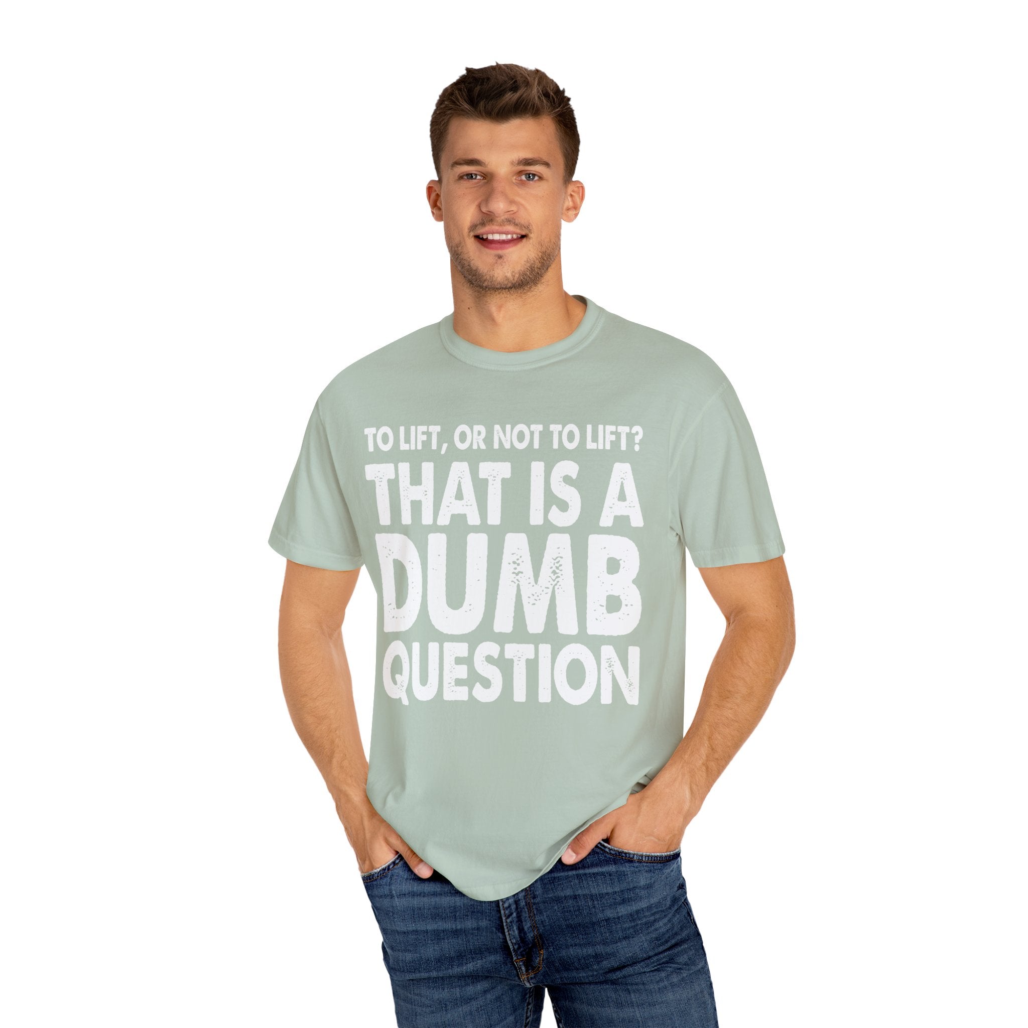 Funny Gym Shirt – Lift or Not to Lift, Unisex Workout Tee