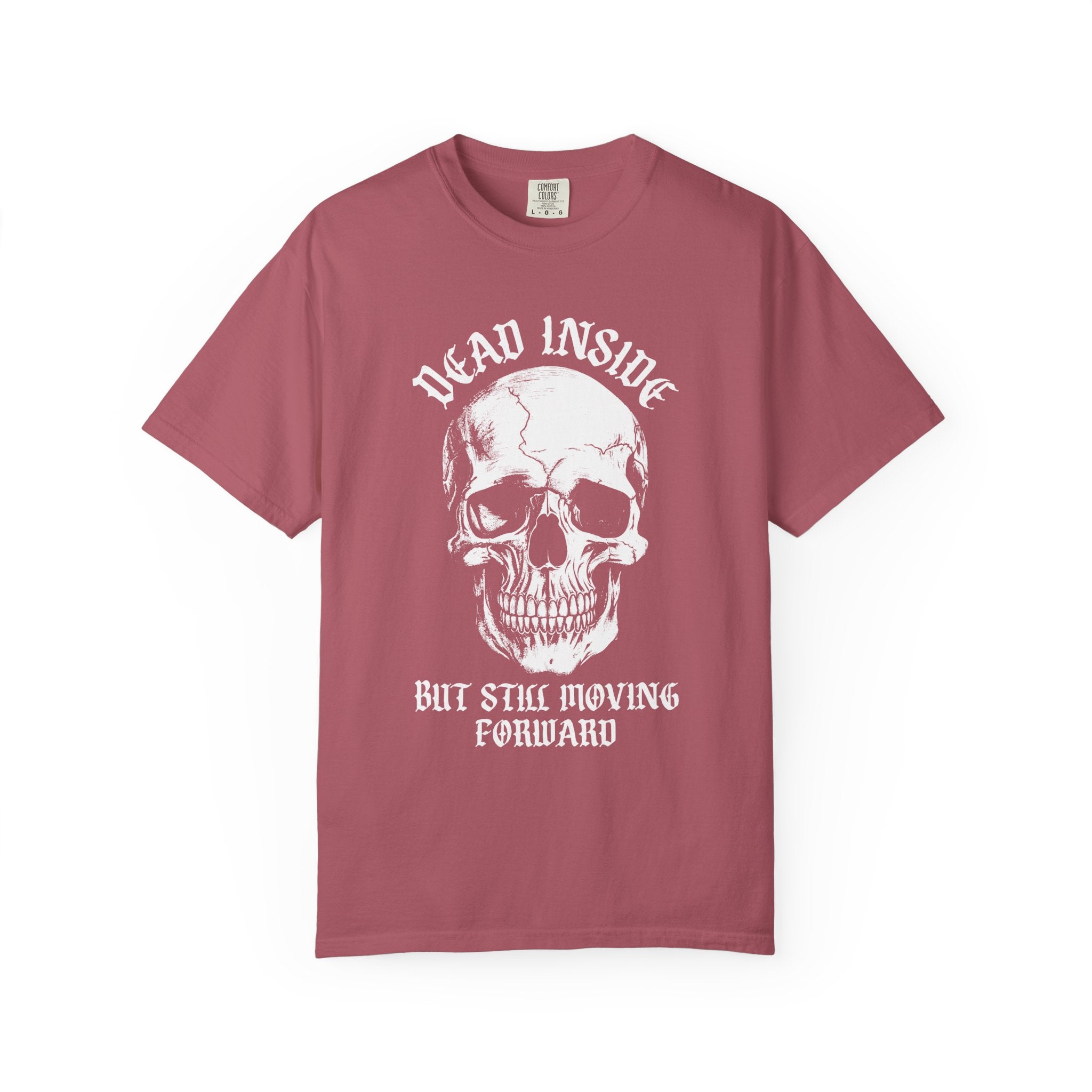 Dead Inside Skull Gym Shirt, Stress & Strength Tee-T-Shirt-Gym Classics