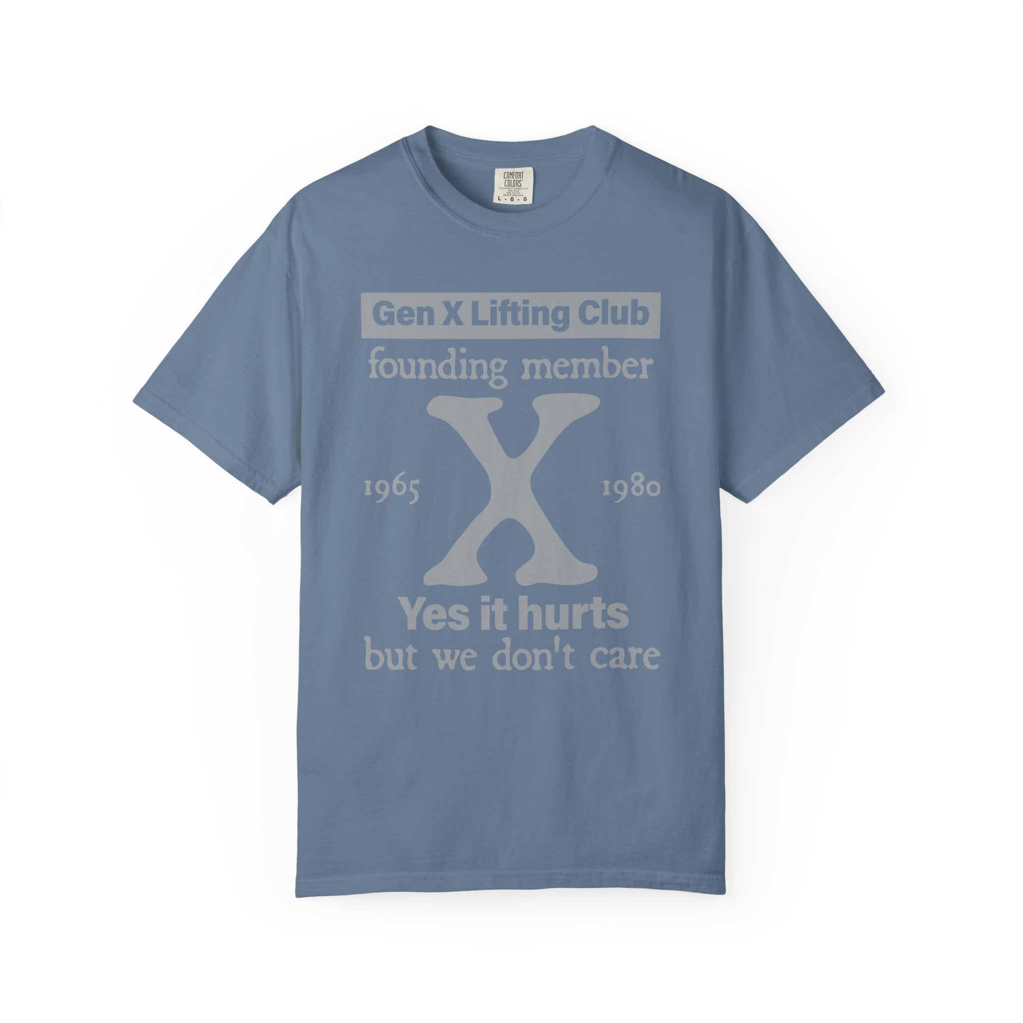 Gen X Lifting Club Shirt, Vintage Nostalgic Gym Tee