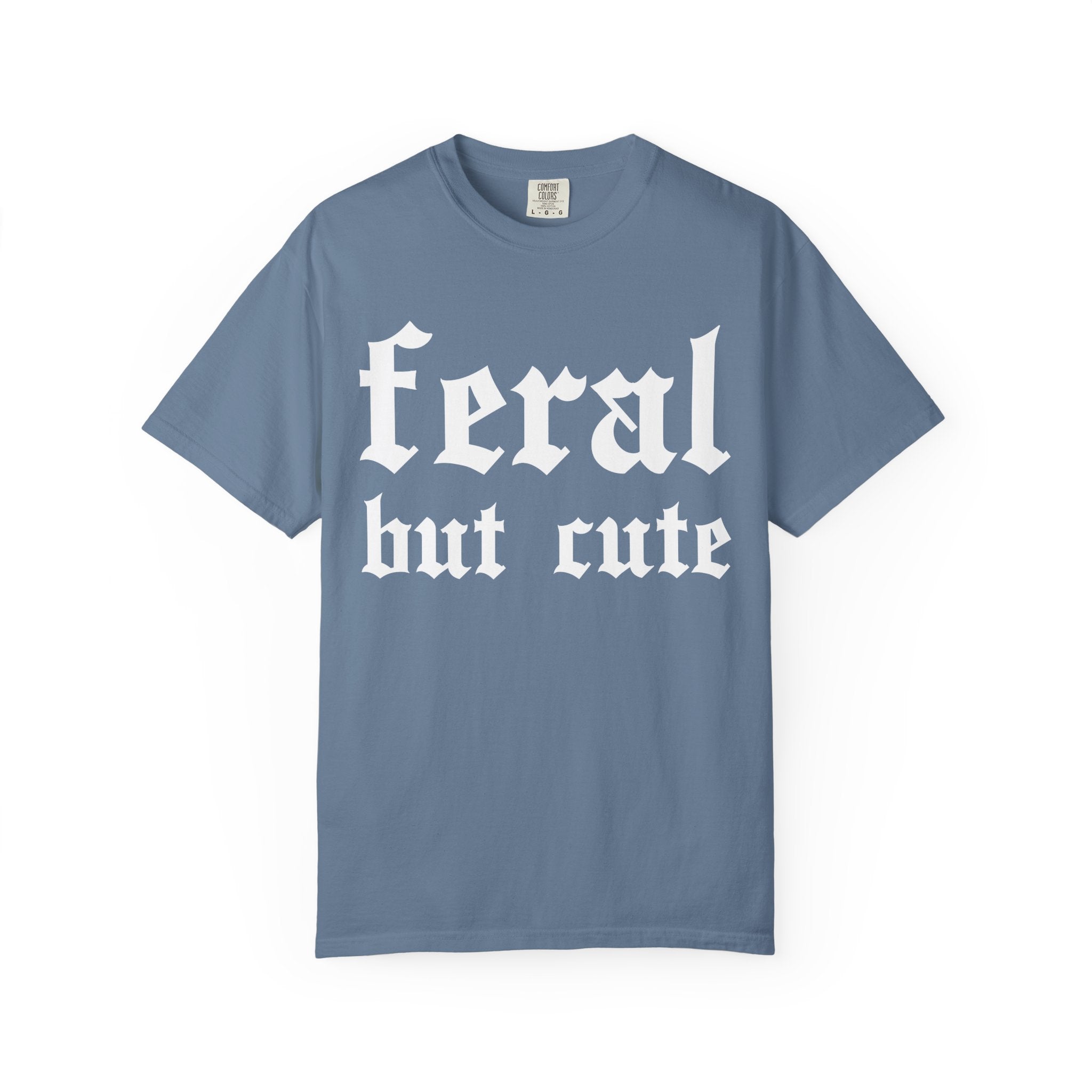 Feral Gym Girl Tee, Cute, Strong, Slightly Unhinged-T-Shirt-Gym Classics