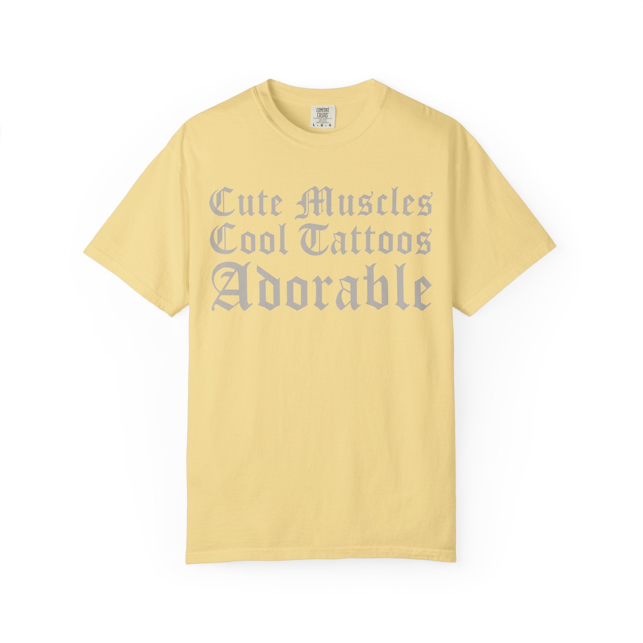 Confident Gym Girl Shirt, Muscles & Tattoos Cute Workout Tee