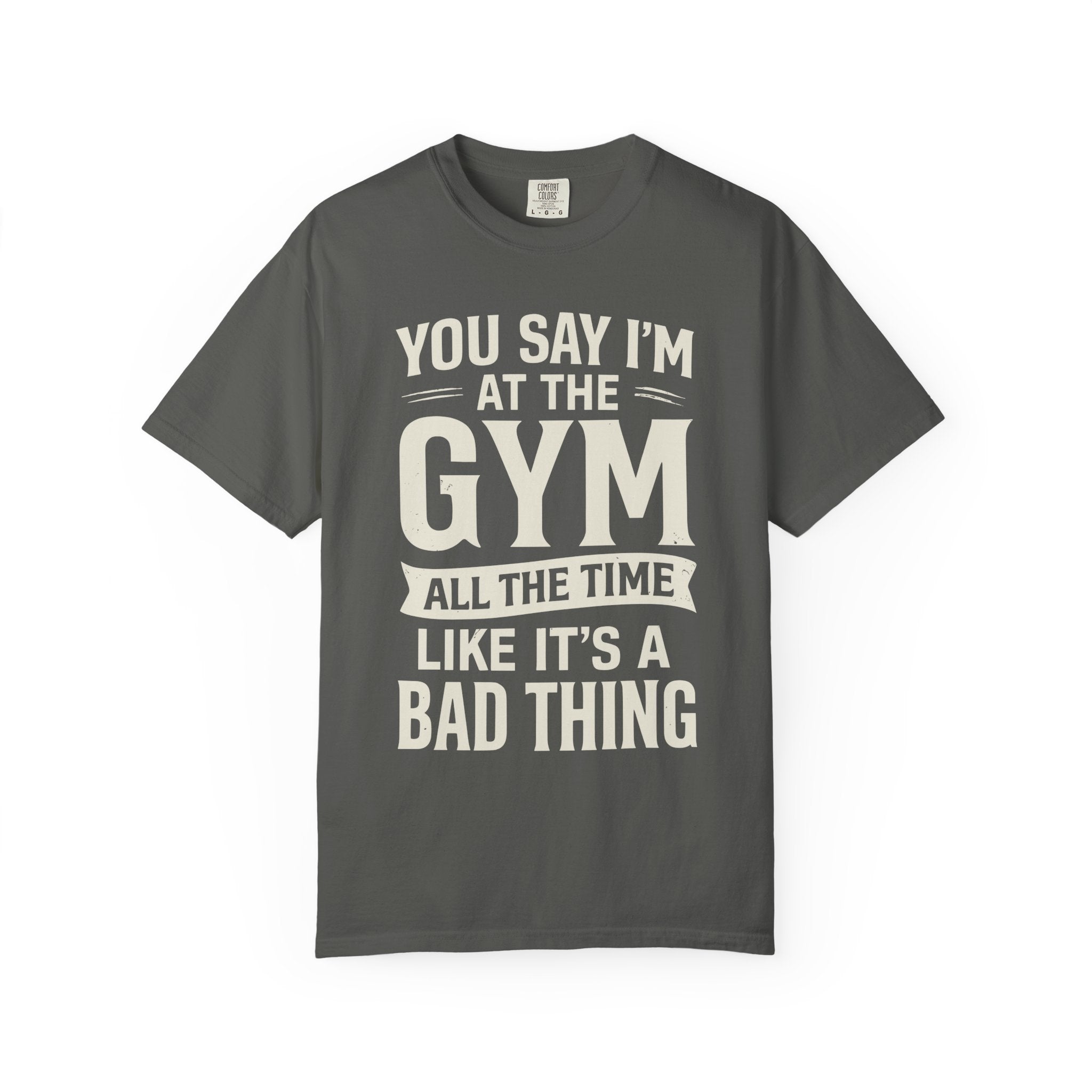 Gym Addiction T-Shirt, Fun Tee for Fitness Lovers-T-Shirt-Gym Classics