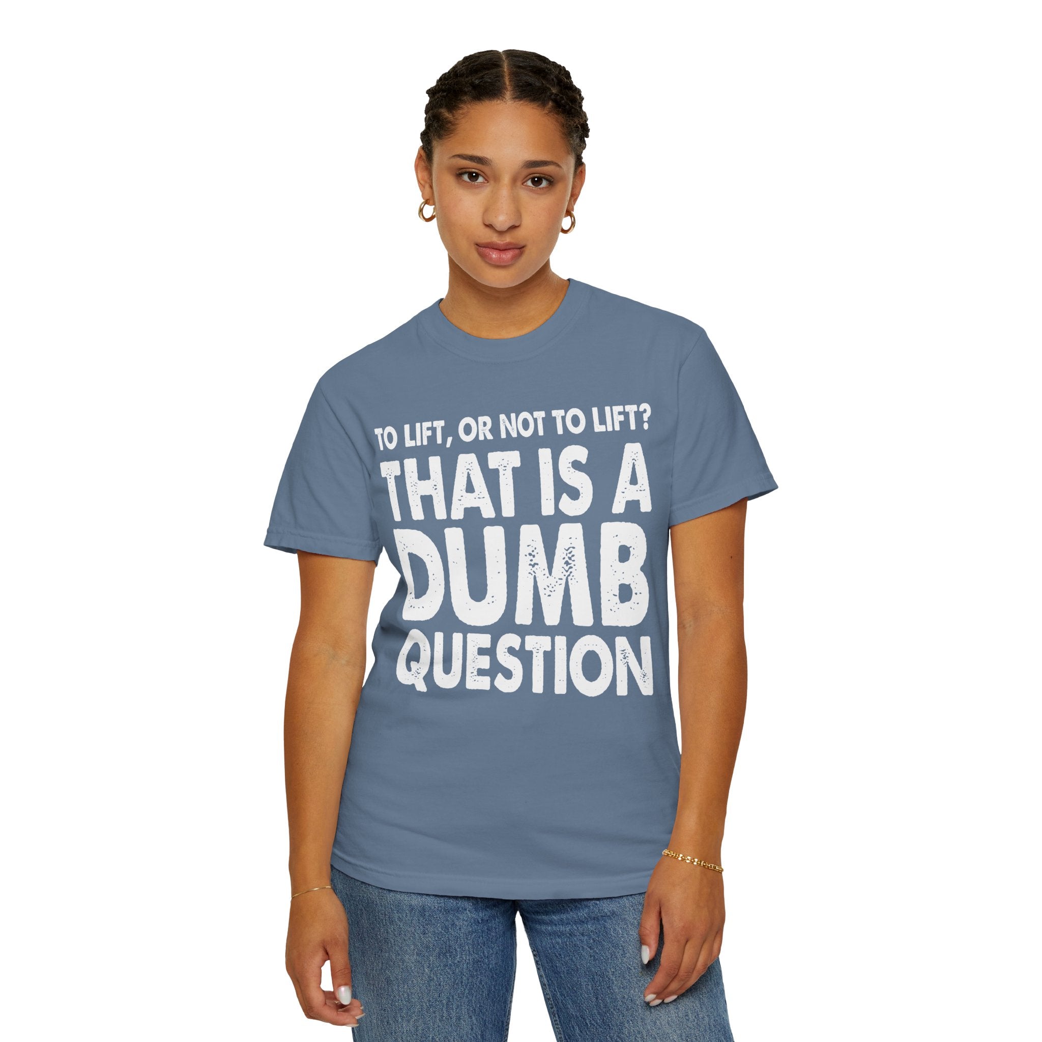 Funny Gym Shirt – Lift or Not to Lift, Unisex Workout Tee