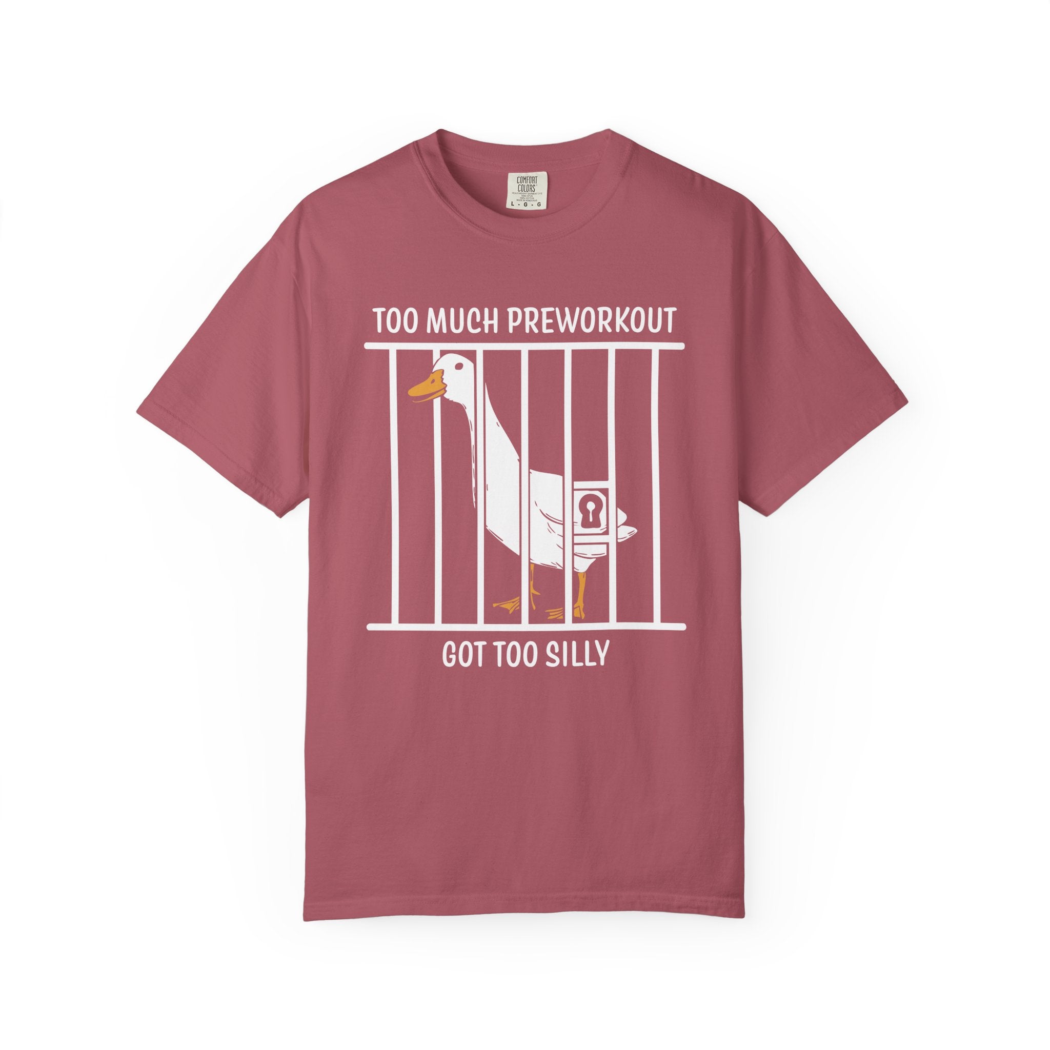 Silly Goose Funny Preworkout Gym Shirt And Pump Cover-T-Shirt-Gym Classics