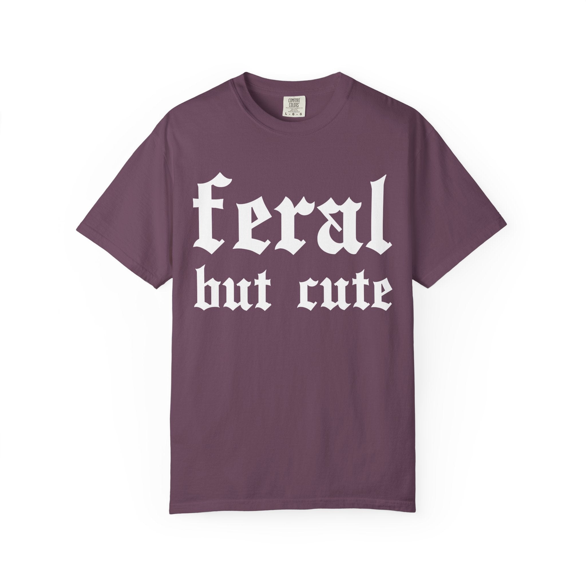 Feral Gym Girl Tee, Cute, Strong, Slightly Unhinged-T-Shirt-Gym Classics