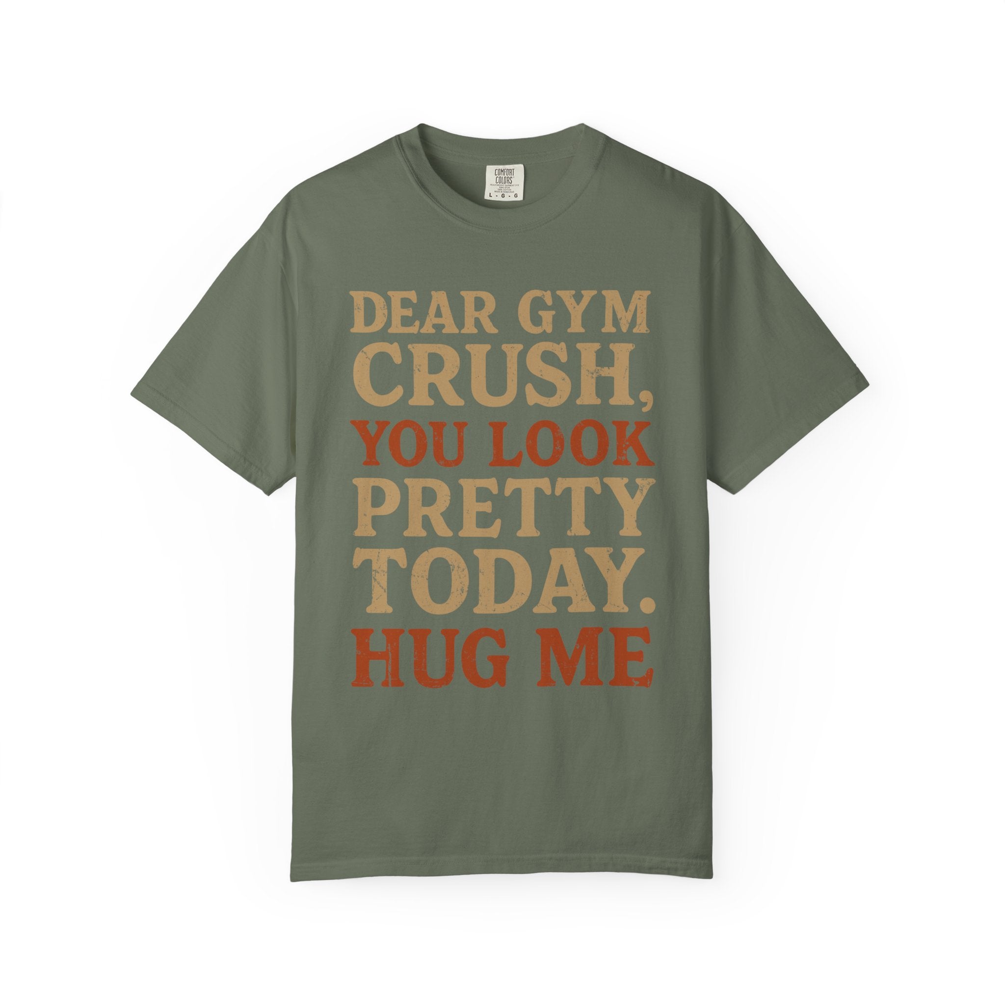 Funny Gym Crush T-Shirt, Lift, Laugh, Repeat-T-Shirt-Gym Classics