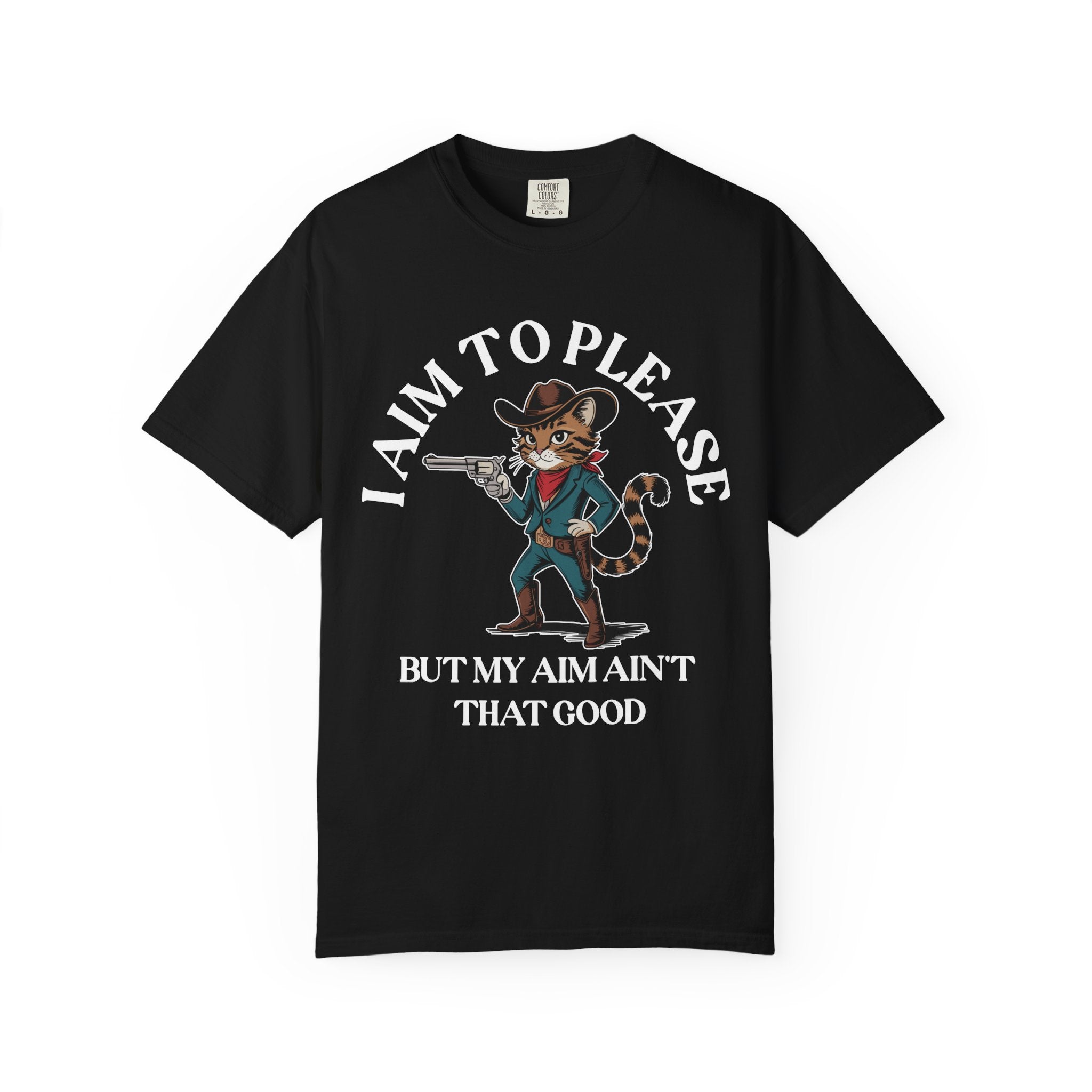 Funny Cowboy Cat Gym Tee And Pump Cover-T-Shirt-Gym Classics