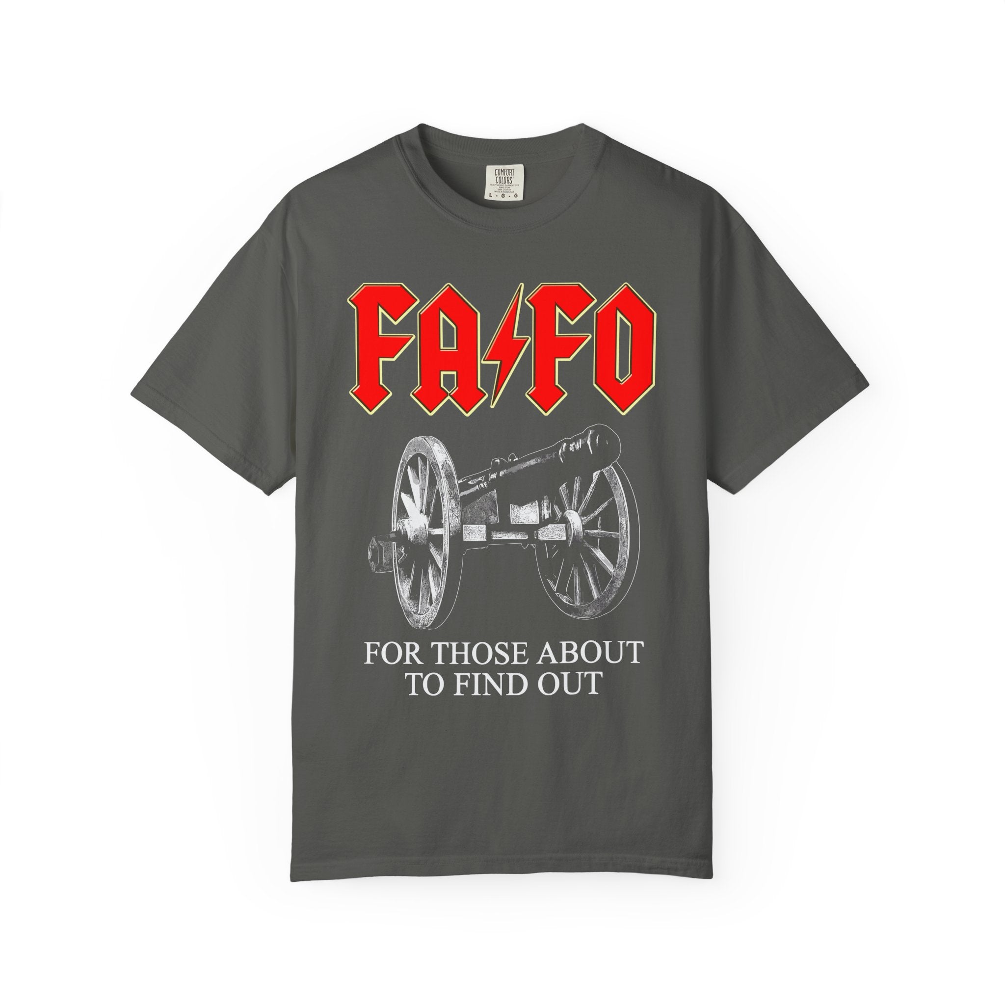 FAFO Graphic Gym T-Shirt, Lift First Think Later-T-Shirt-Gym Classics