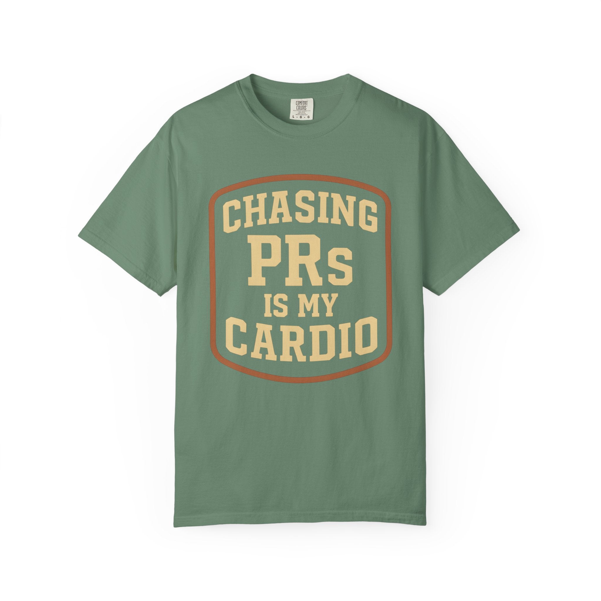 Chasing PRs is My Cardio Shirt, Powerlifter Workout Tee-T-Shirt-Gym Classics