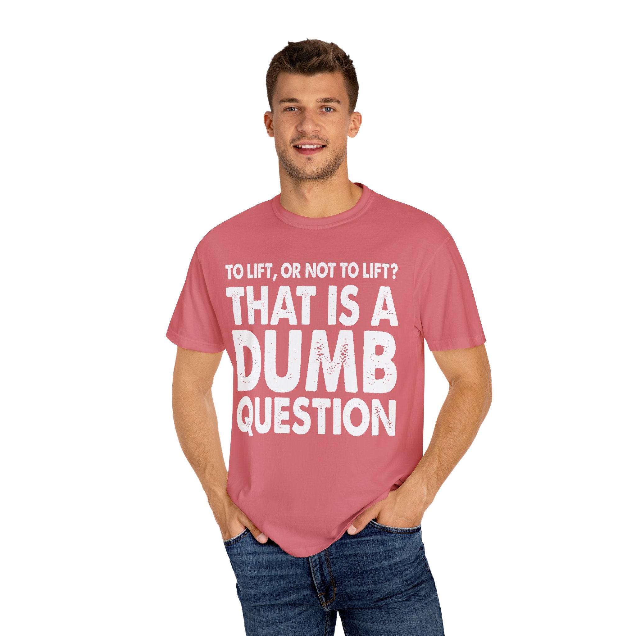 Funny Gym Shirt – Lift or Not to Lift, Unisex Workout Tee