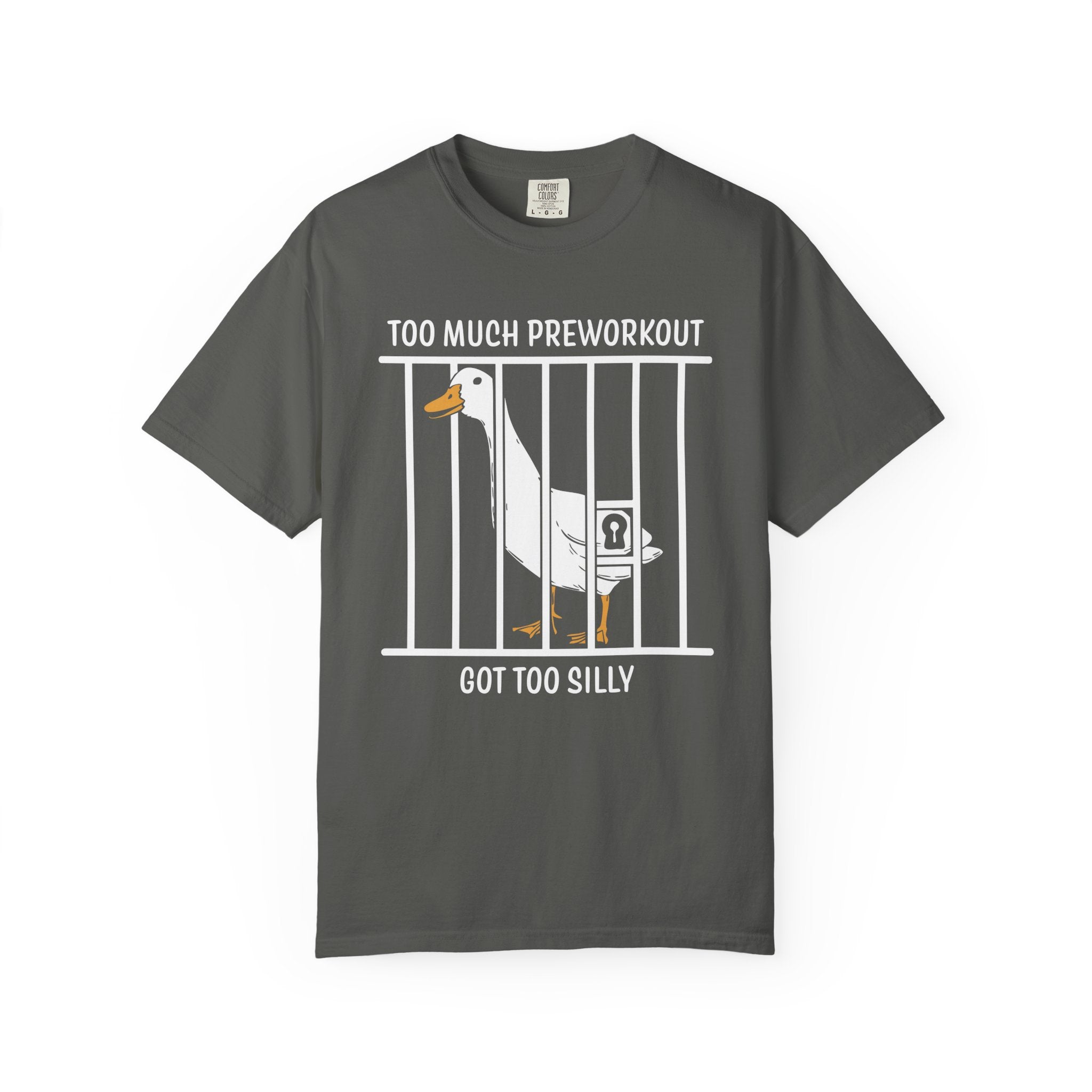 Silly Goose Funny Preworkout Gym Shirt And Pump Cover-T-Shirt-Gym Classics