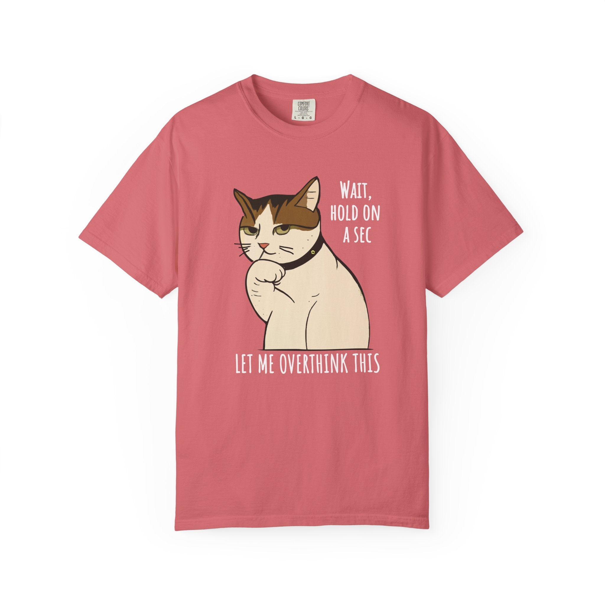 Overthinking Cat Gym T-Shirt And Pump Cover-T-Shirt-Gym Classics
