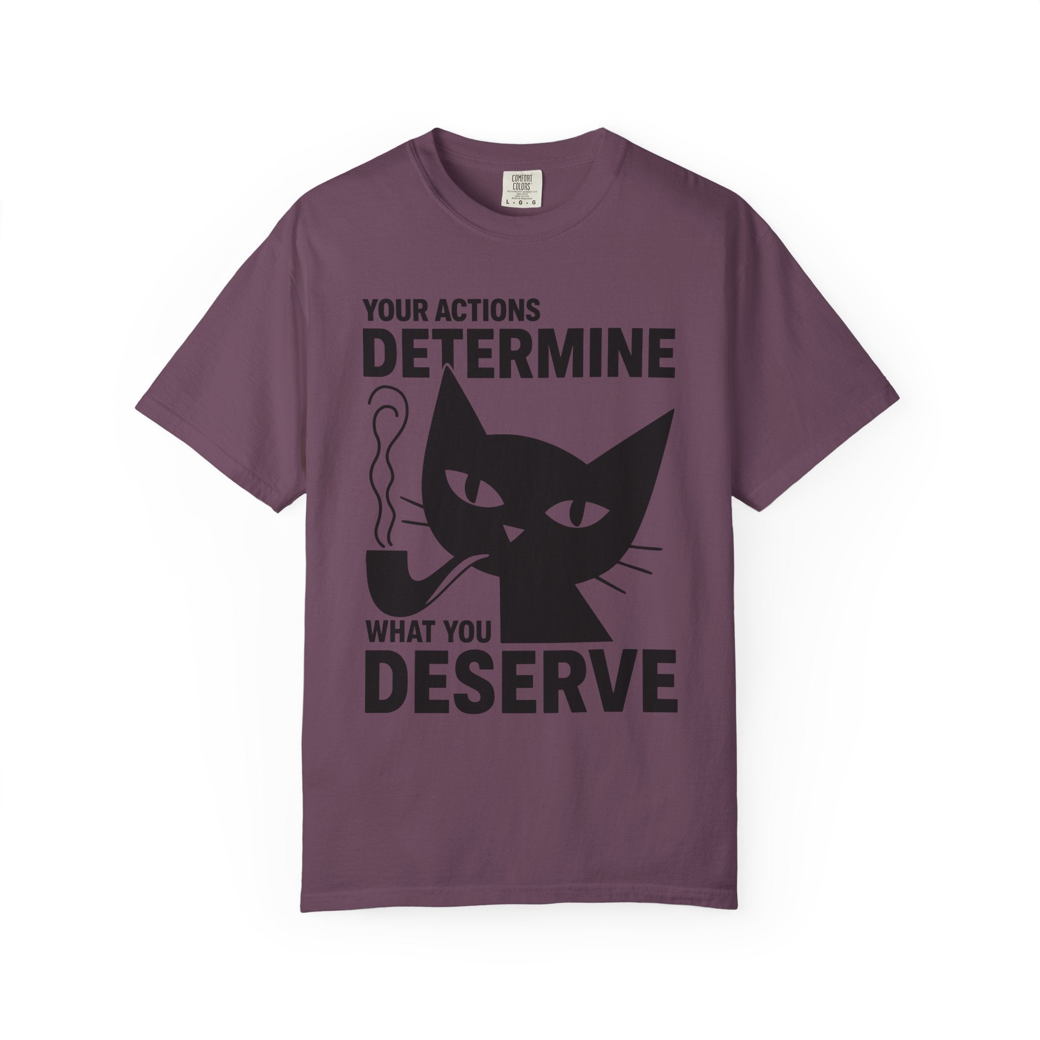 Motivational Cat Shirt, Take Action in the Gym and Life-T-Shirt-Gym Classics