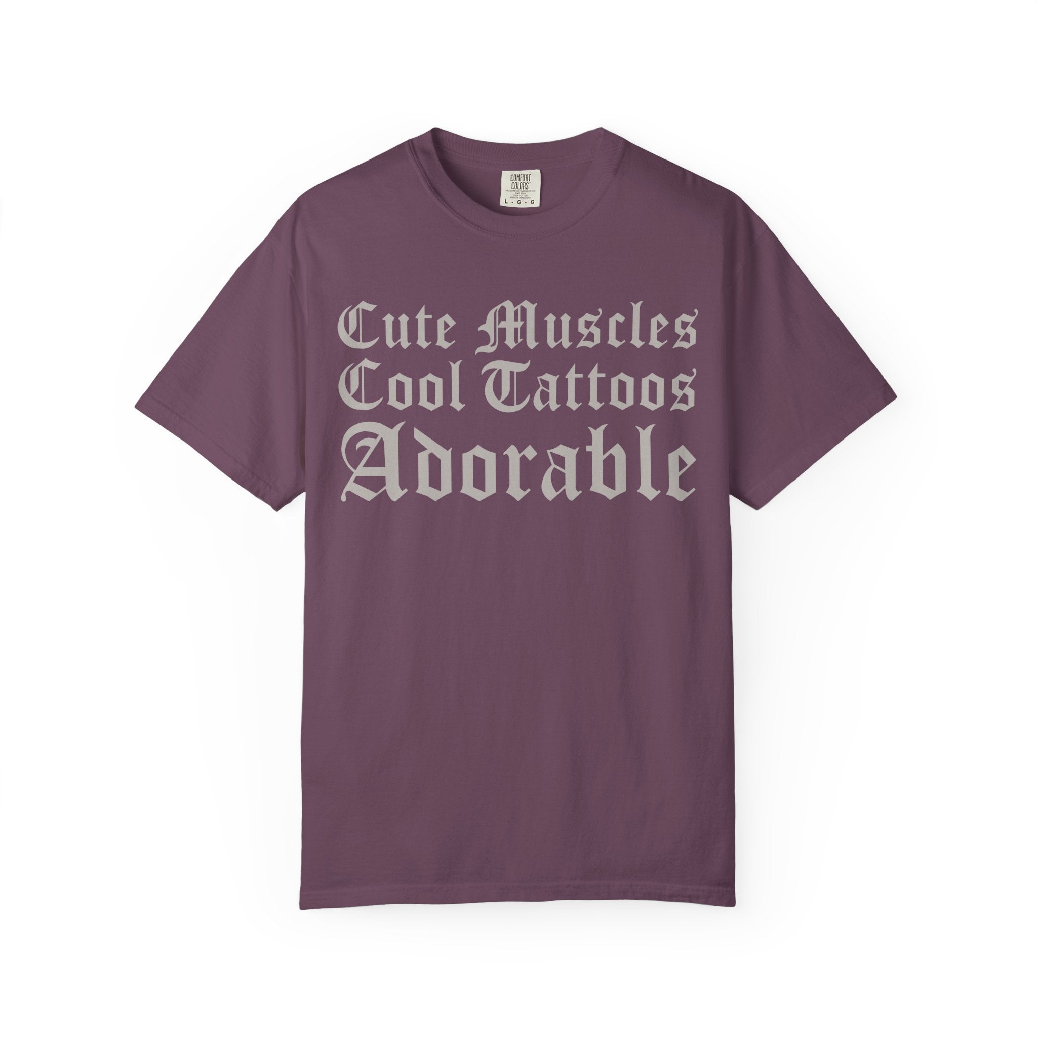Confident Gym Girl Shirt, Muscles & Tattoos Cute Workout Tee